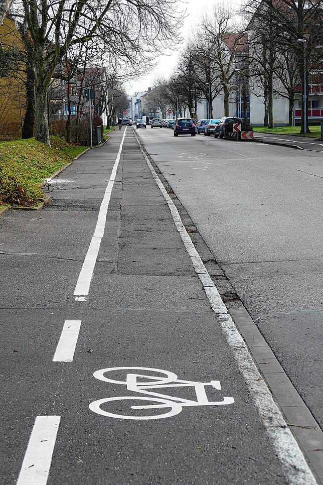 In der Werderstraße wurde ein zu schmaler Radweg kritisiert.