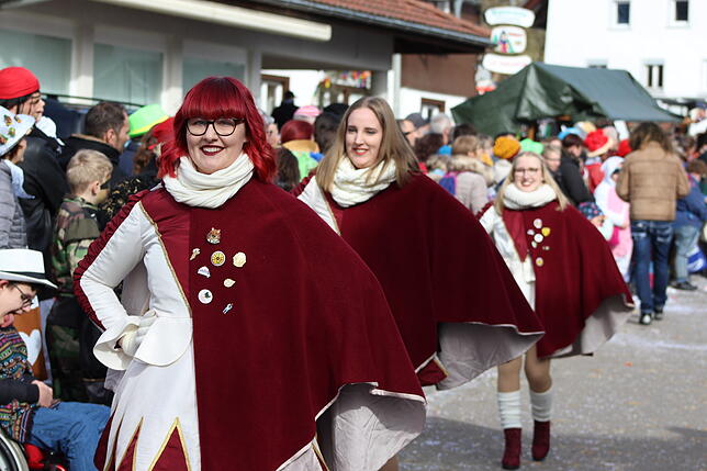 Bild 10: Strahlendes Wetter und glückselige Narren in Ühlingen. Wir haben alle Bilder (2)