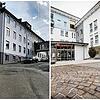 Medzinische Versorgungszentren hier in Engen (links) und ein Standort des MVZ PI in Mühlhausen gelten als ein Modell der Zukunft, weil ...