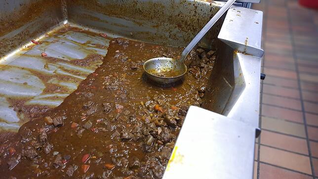 Es gibt Gulasch...