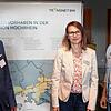 Die Transnet BW informierte in Engen über das Großprojekt (von links): Otto Kettmann, Großprojektleiter Hochrhein, Yvonne Wisotzki, ...