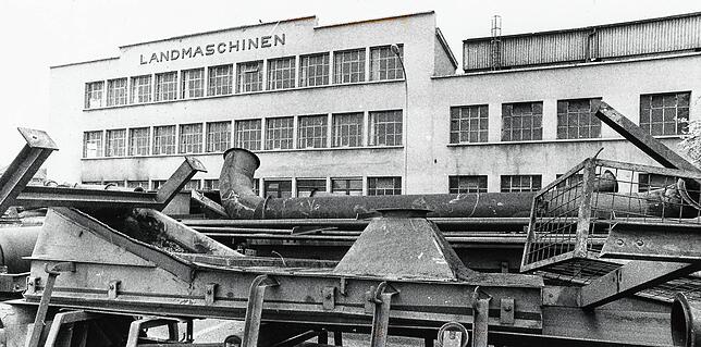 Dies war der linke Teil mit dem Bereich Landmaschinen. Es gab auch Gebäude mit den Schriftzügen &bdquo;Giesserei Stockach&ldquo; und ...