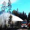 Rückblick: Im April 2019 muss die Feuerwehr einen Brand im Hubertshofener Wald löschen. In der Folge hat die Wehr die Ausrüstung angepasst.