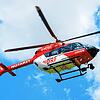 In Todtmoos ereigneten sich mehrere Motorradunfälle. Drei schwerverletzte Biker mussten mit einem Heli (hier Symbolbild) abtransportiert ...