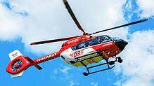 In Todtmoos ereigneten sich mehrere Motorradunfälle. Drei schwerverletzte Biker mussten mit einem Heli (hier Symbolbild) abtransportiert ...