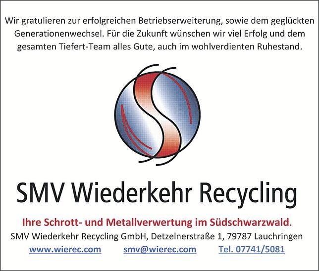 Bild 6: Umbau der Werkstatt, Verabschiedung und Vorstellung Geschäftsführer: Wechsel in der Geschäftsleitung