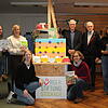 Sabine Merk (VEN), Gabriele Gietz (Stadtbücherei), Praktikantin Gesa Joh und FÖJ-Kraft Katharina Breitenbach (Umweltzentrum), Gebhard ...