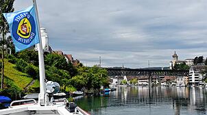 Am 1. Mai startet die Schifffahrtsgesellschaft Untersee und Rhein die Saison erstmals im Niedrigwasserbetrieb mit Rundfahrten zwischen ...