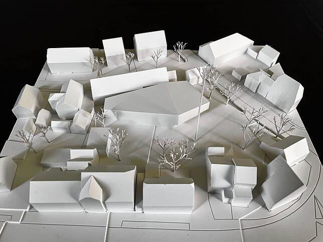 Diese Idee von Schaudt Architekten mit Schuler und Winz Landschaftsarchitekten belegte beim Wettbewerb den ersten Platz.