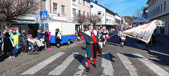 Bild 4: Die besten Fotos vom Fasnetsumzug in Tiengen