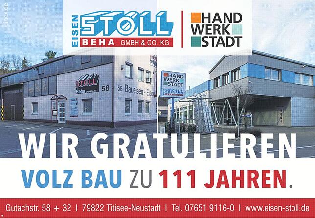Bild 7: Jubiläum 111 Jahre Volz Bräunlingen: Kompetenz und Qualität gehen hier Hand in Hand