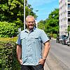 Clemens Menge wohnt seit Jahren schon im Königsbau. Er kann sich nicht vorstellen, noch mal wo anders in Konstanz zu wohnen.