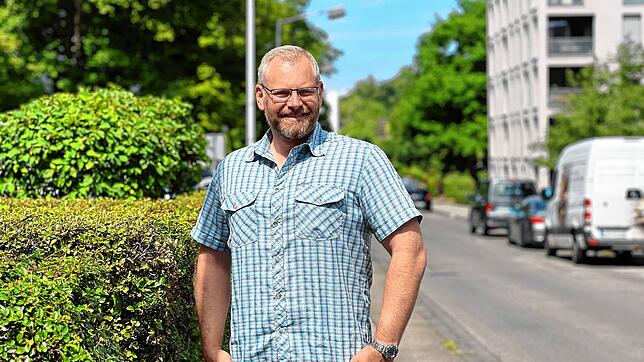 Clemens Menge wohnt seit Jahren schon im Königsbau. Er kann sich nicht vorstellen, noch mal wo anders in Konstanz zu wohnen.