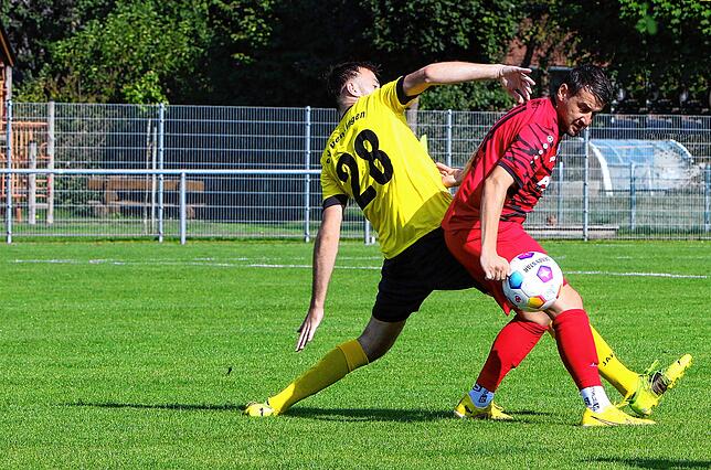 Bild 1: Die besten Bilder vom Derby zwischen dem SV Denkingen und dem FV Walbertsweiler-Rengetsweiler