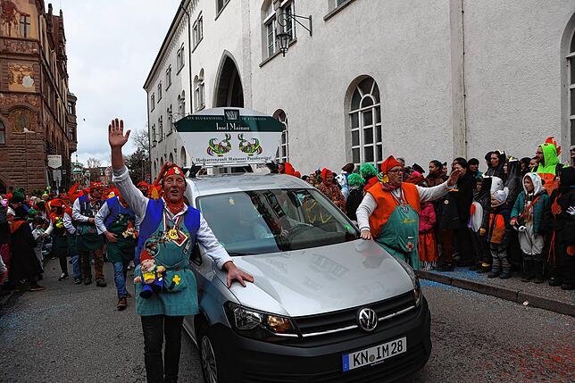Bild 40: Großer Narrenumzug 2024 in Konstanz &ndash; die besten Bilder gibt&lsquo;s hier &ndash; Teil 1