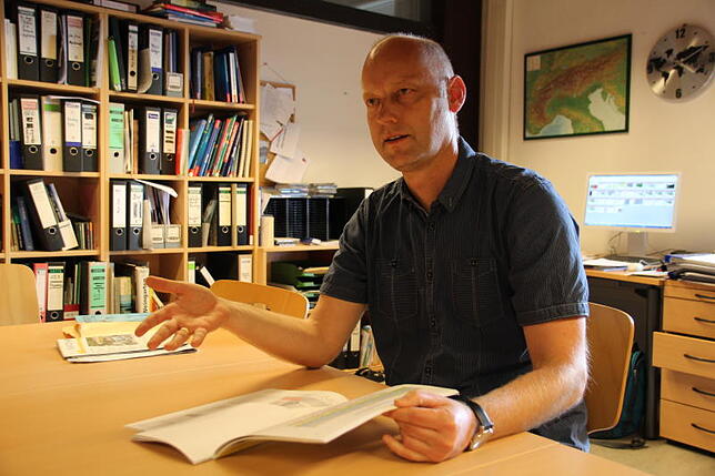 Andreas Schwab ist Professor für Geographie an der PH Weingarten. Er hat zusammen mit seinen Studenten die Thermalkartierung von ...