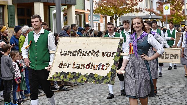 Landflucht? Das kann sich die Landjugend nicht vorstellen und feiert vier Tage lang das schöne Landleben.