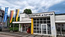 Die Mediathek in der Waldstraße 8 zählte im vergangenen Jahr 25.250 Besucher – 3000 mehr als 2023.