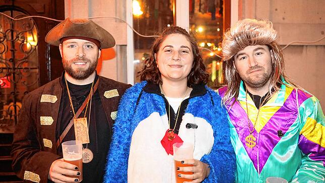 Bild 1: Ho Narro! In den Konstanzer Gassen wird immer noch Fasnacht gefeiert