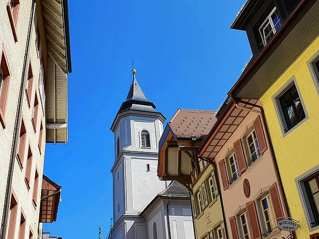 Die Liebfrauenkirche befindet sich in der Waldshuter Marienstraße. 2023 bekommt sie neue Glocken.
