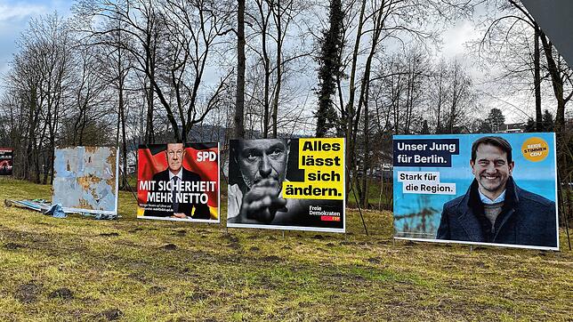 Auf dem Eckgrundstück Höllstraße/Meßkircher Straße standen bis vor Kurzem fünf Großflächenplakate. Das von Bündnis 90/Die Grünen wurde ...