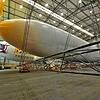 Drei Generationen: Vorne der ausgemusterte, in der Mitte der neue, hinten ein älterer Zeppelin NT.