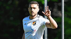 Dreierpack: Jonas Gläsemann traf drei Mal für den SV 08 Laufenburg beim 5:3 gegen den SC Wyhl. Acht Minuten vor Schluss musste er dann ...
