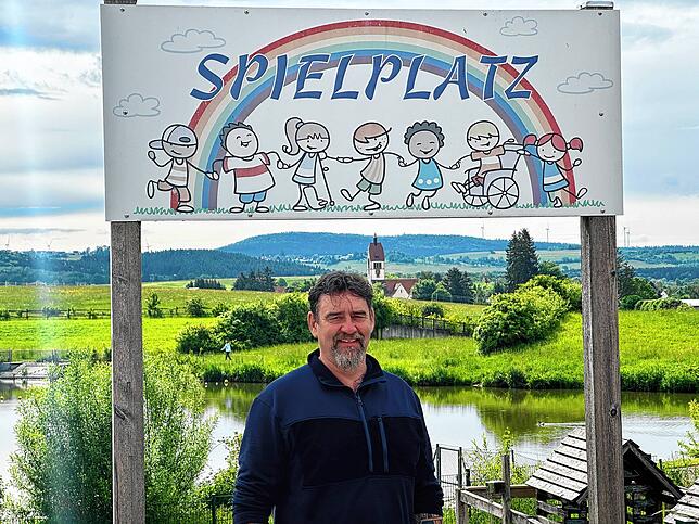 Marc Tietböhl Betreiber des Campingplatzes am Sunthauser See