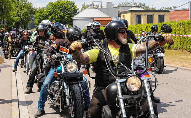 Viele Biker zogen auch die Bikerdays 2019 an.