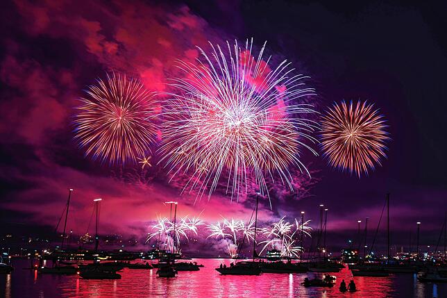 Bild 16: Wow! So atemberaubend schön ist das Feuerwerk 2025 beim Konstanzer Seenachtfest