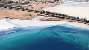 Der Bodensee führt aktuell weniger Wasser als üblich – das sorgt für spektakuläre Bilder.