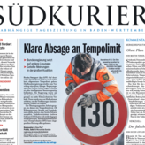 So titelte der SÜDKURIER am 29. Januar. Auch andere Medien verwendeten das Bild.