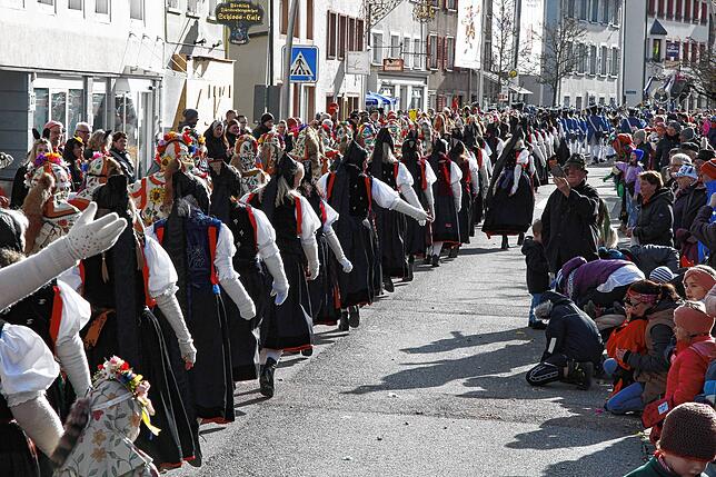 Bild 4: So schön war der große Hanselumzug am Fasnetdienstag in Hüfingen &ndash; Teil 1