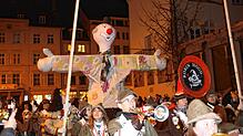 Bild : Das war‘s – Fasnachtsverbrennung auf dem Stephansplatz 2024 (1)