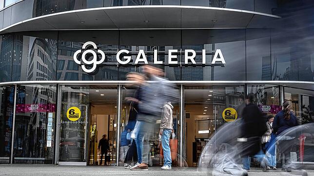 Eine Filiale von Galeria auf der Frankfurter Zeil an der Hauptwache. Die neuen Eigentümer der insolventen Warenhauskette Galeria ...