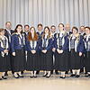 Der Musikverein Schwandorf legt die Vereinsführung in jüngere Hände. Das Bild zeigt (vorne, von links) Sylvia Mülherr, Stephanie Kästle, ...