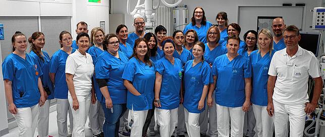 Das Team der zentralen Notaufnahme im Krankenhaus Sigmaringen.
