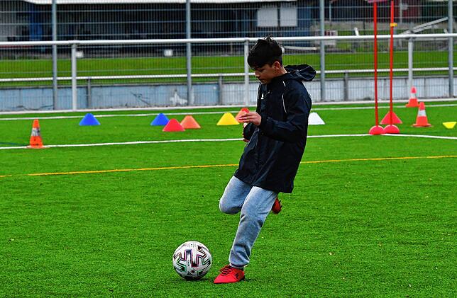 Bild 22: Eindrücke vom Training der E-Junioren des SV Jestetten nach der Corona-Pause