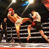 Der Peruaner Renato Mansilla (links) vom MT Kombat Sports ist neuer AFSO-Weltmeister im Muay Thai. Er besiegte den Dänen Kristian ...