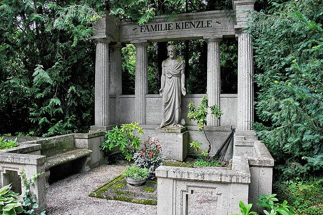 Die Gruft der Familie Kienzle (Archivbild von 2019)