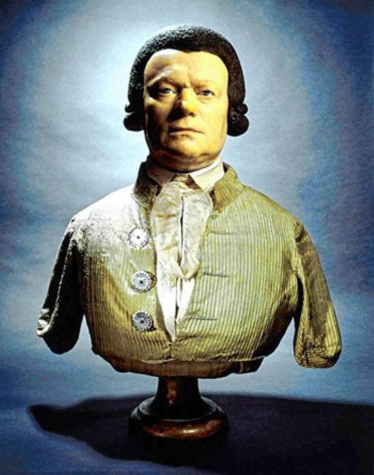 Büste des Philipp Wilhelm Mathias Curtius aus dem Bestand des Musée de Carnavalet in Paris. Es handelt sich hierbei wohl um ein ...