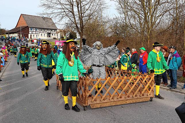 Bild 29: Rickenbach: Die schönsten Bilder vom farbenfrohen Narrenumzug 2025