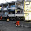 Im April riegelten Mitarbeiter der Technischen Betriebe Konstanz im Morgengrauen des Karsamstags eine Flüchtlingsunterkunft in Konstanz ...