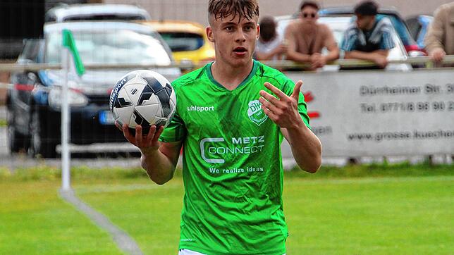 Der junge Maximilian Richter hat bei der DJK Donaueschingen leistungsmäßig einen großen Schritt gemacht.