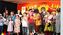 Große Finale auf kleiner Bühne beim Gockelball der Gockel-Gilde Zollhaus im Café Hildebrand.