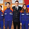 Ben Renner, Raphael Löffler sowie Jugendleiter Leon Bommer und Schriftführerin Lilli Fecht sind gerne in der Jugendfeuerwehr. Auch wenn ...