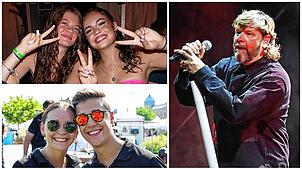 Ob beim Salem Open Air, beim Konstanzer Seenachtfest oder beim Bergfest in Hüfingen – in der Region herrschte am Wochenende ...