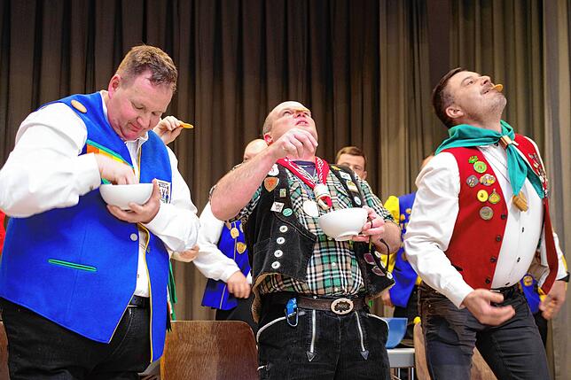 Bild 7: Die schönsten Bilder vom Dreikönigsfrühschoppen der Höri-Narrenzünfte in Moos