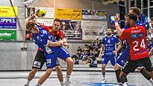 Jannik Hohlweg (am Ball) steuerte fünf Treffer zum Steißlinger Sieg gegen die SG Kappelwindeck/Steinbach bei.