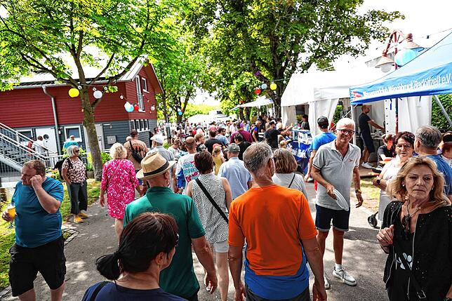 Bild 6: So schön war es auf dem Hausherrenfest am Radolfzeller Seeufer